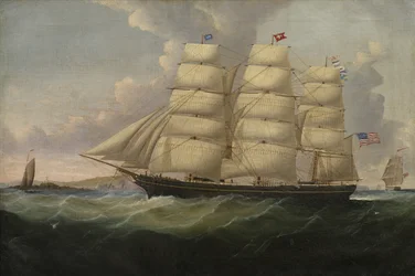 Merchant Ship Robert L. Lane, 1850